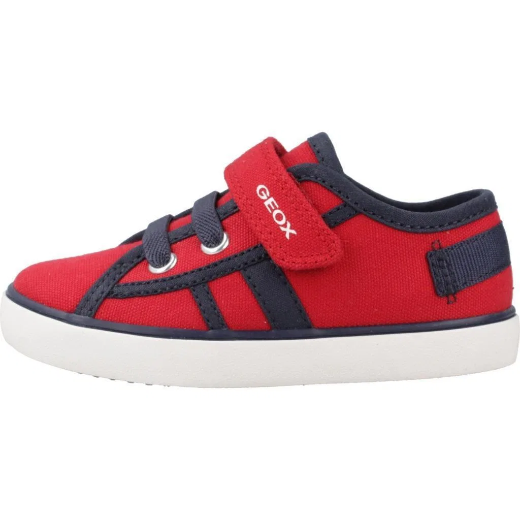 Детские сандалии с закрытым носком Geox B Sandal Chalki Boy, Цвет ROT — фото 2