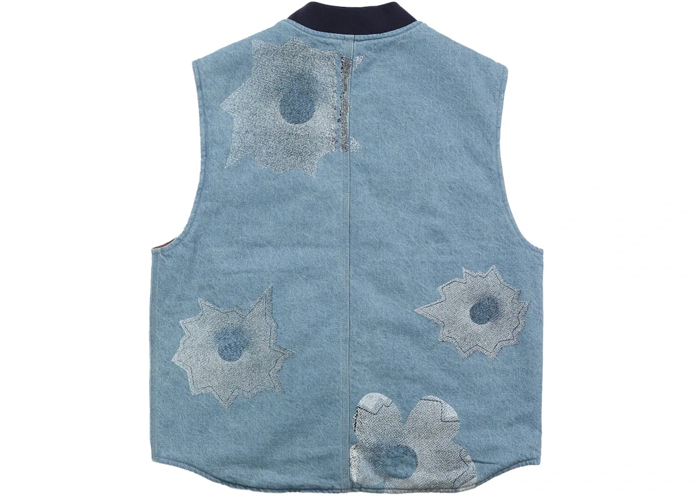 Мужской жилет с принтом Supreme Lowman Work Vest, Denim — фото 2