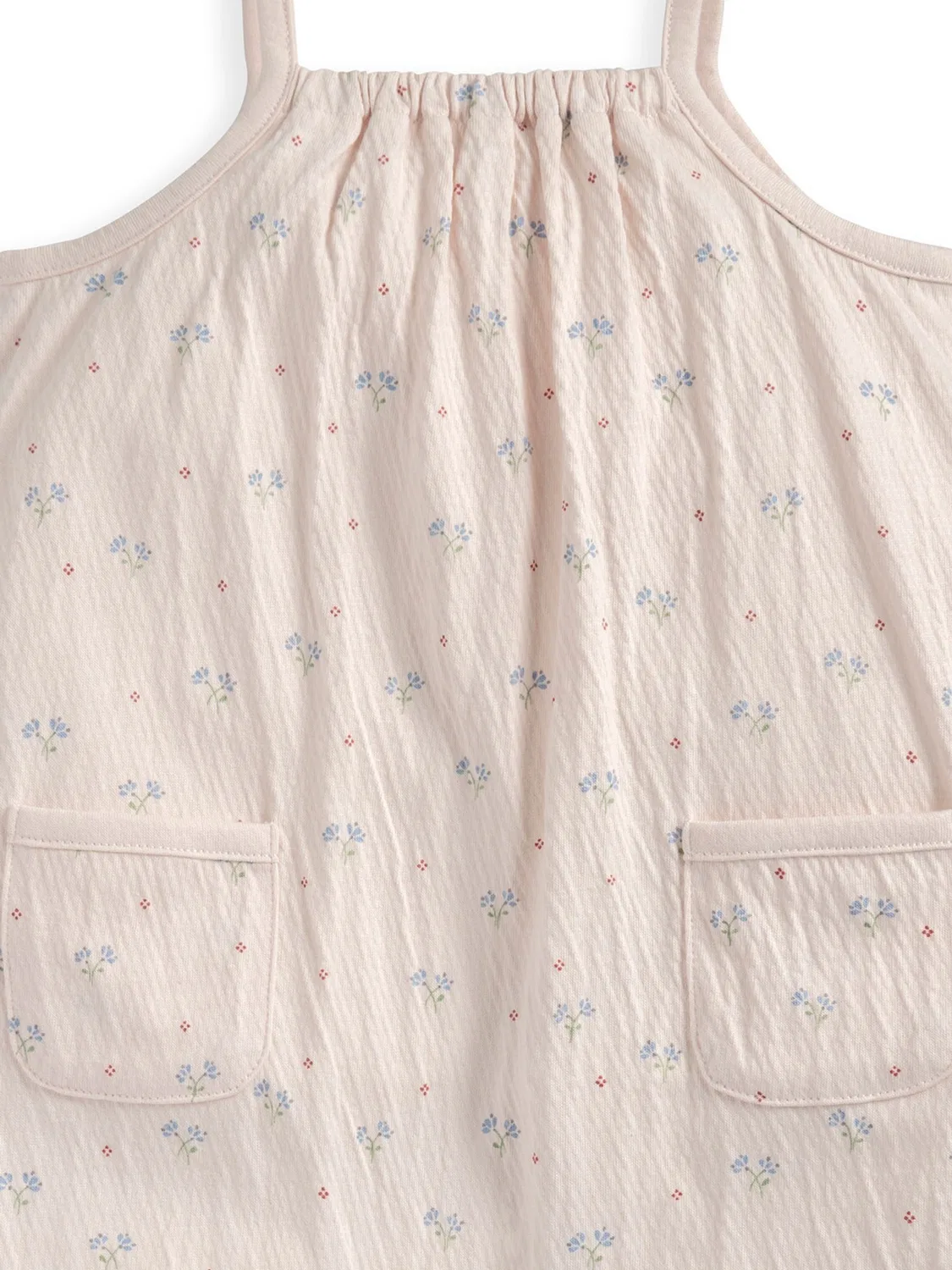 Ромпер с цветочным принтом, модель Crinkle Romper Mamas & Papas, розовый — фото 3