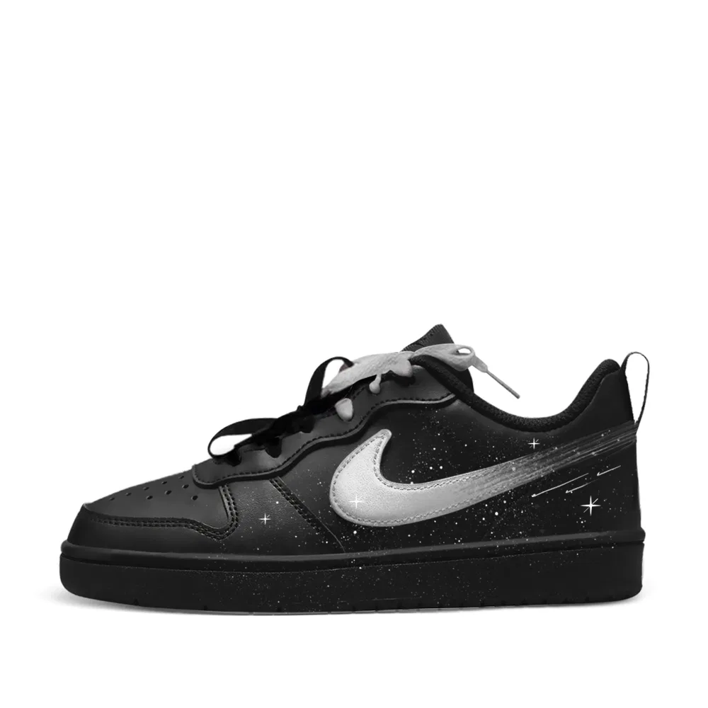 Детские кеды для скейтбординга Court Borough, Nike, Black