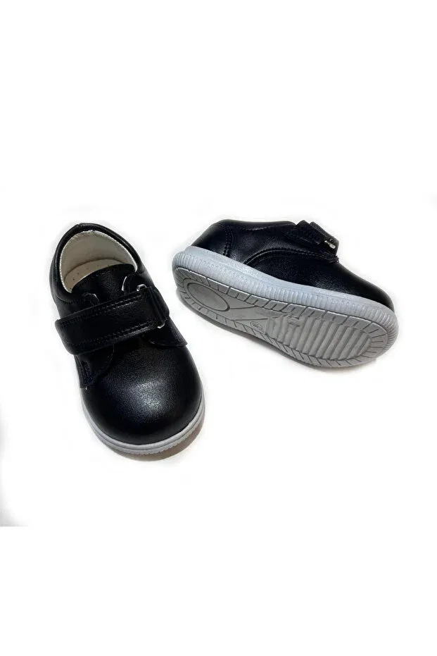 Детские ортопедические туфли для девочек Party Windy Shoes, Black — фото 3