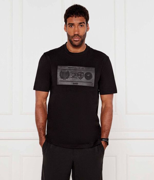 

Футболка Heritage Regular fit Boss Green, черный