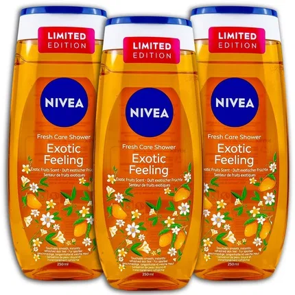 Гель для душа экзотический Nivea, 250 мл