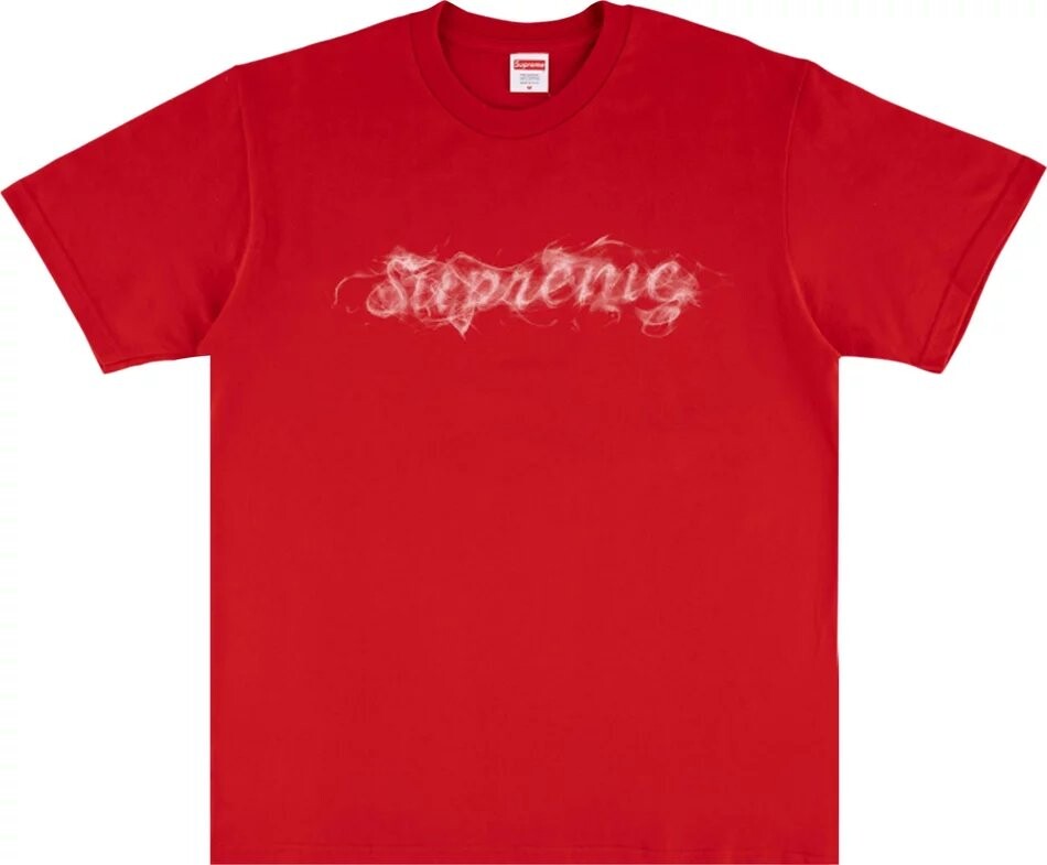 

Футболка Supreme Smoke, красный