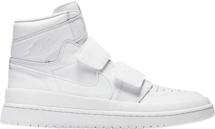 

Кроссовки Air Jordan 1 Retro High Double Strap Summit White, белый