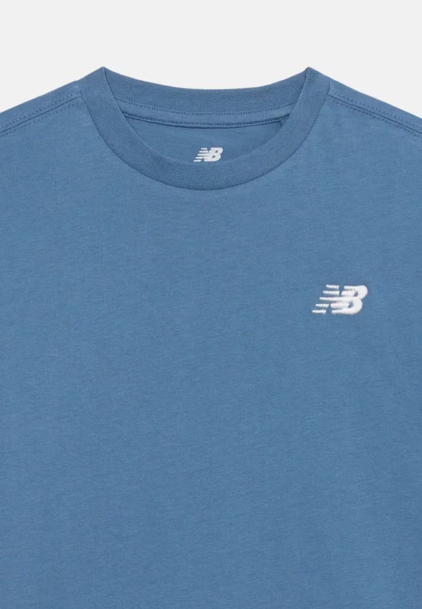 Футболка из хлопка New Balance, синий — фото 4