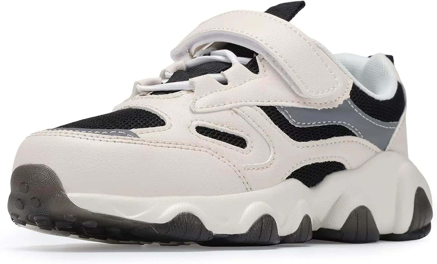 Детские кроссовки для мальчиков и девочек с регулируемым ремешком Yadurdu, Black
