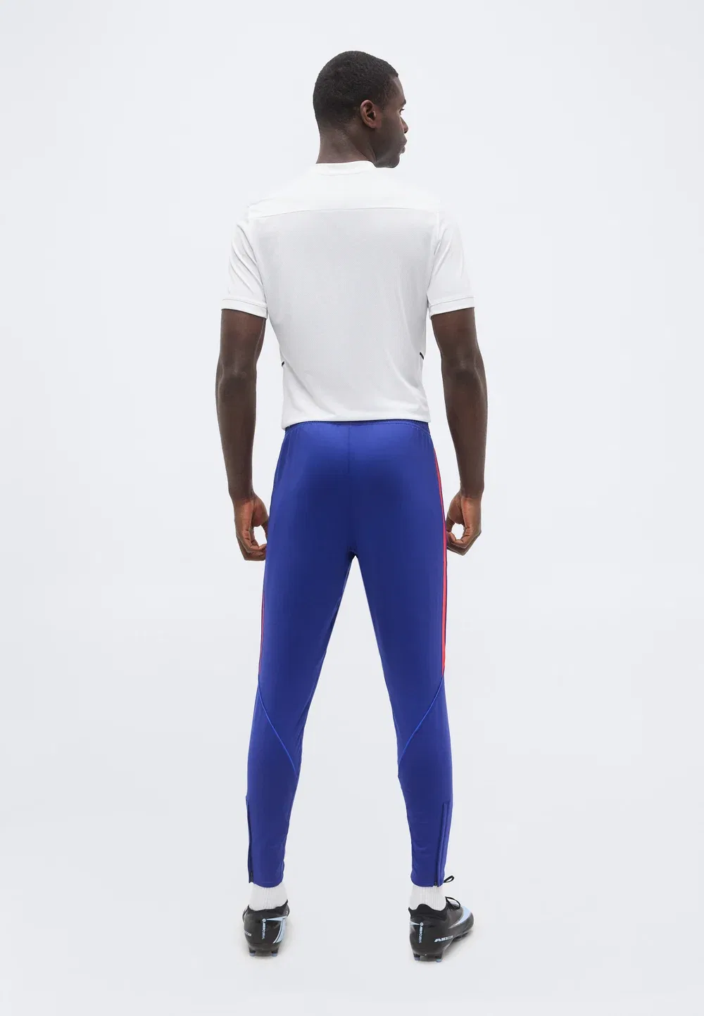 Псж - клубная форма Nike Performance, Deep Royal Blue/Global Red — фото 3