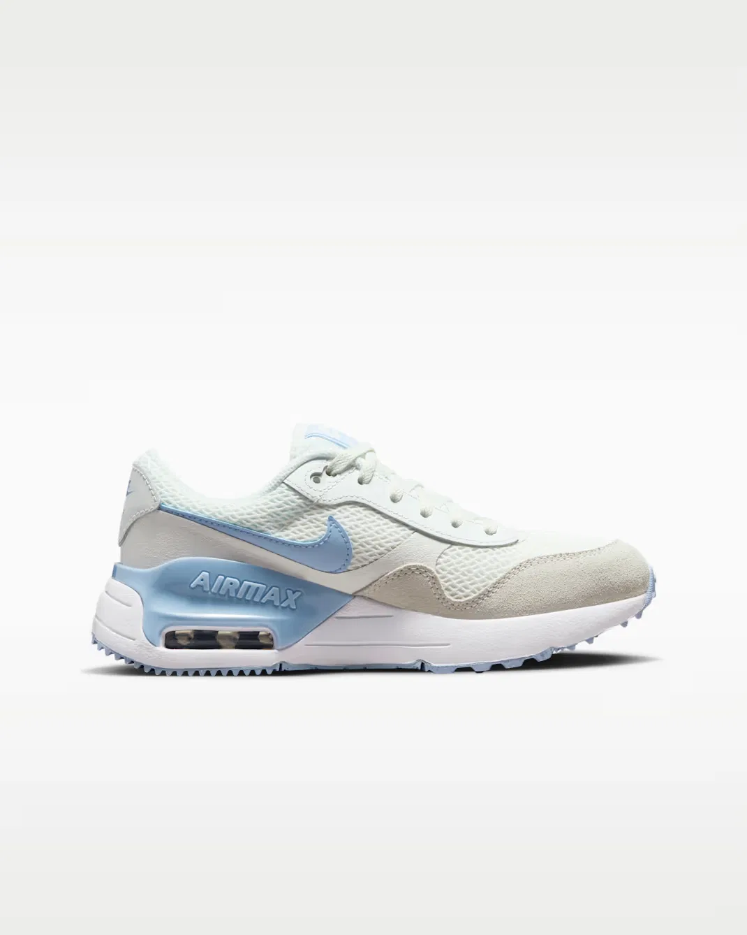 Кроссовки для детей постарше Nike Air Max SYSTM, Summit White/White/Pure Platinum/Cobalt Bliss — фото 3