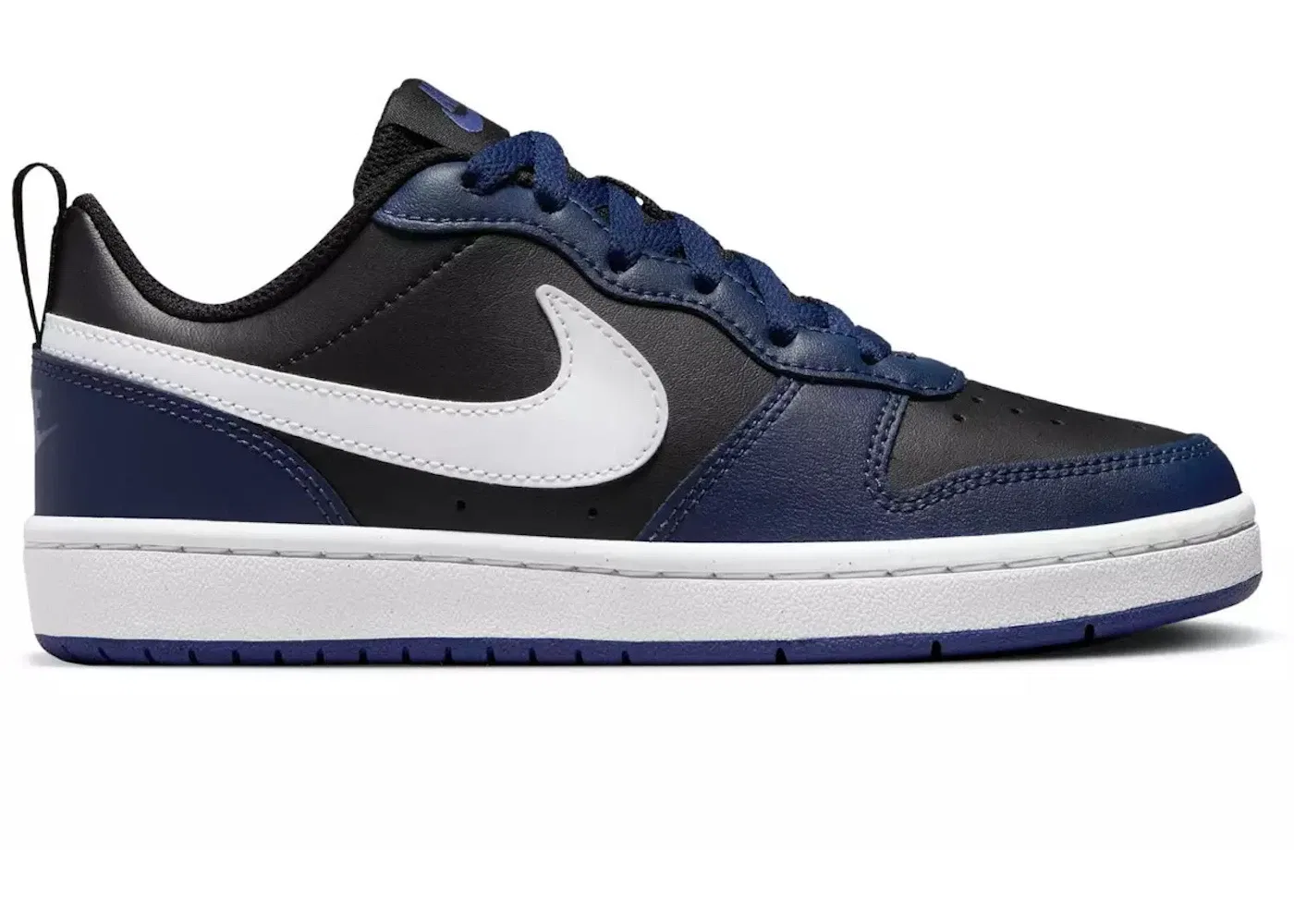 Детские кроссовки Lifestyle Nike Court Borough Low 2, Midnight Navy/Black/Dark Purple Dust/White