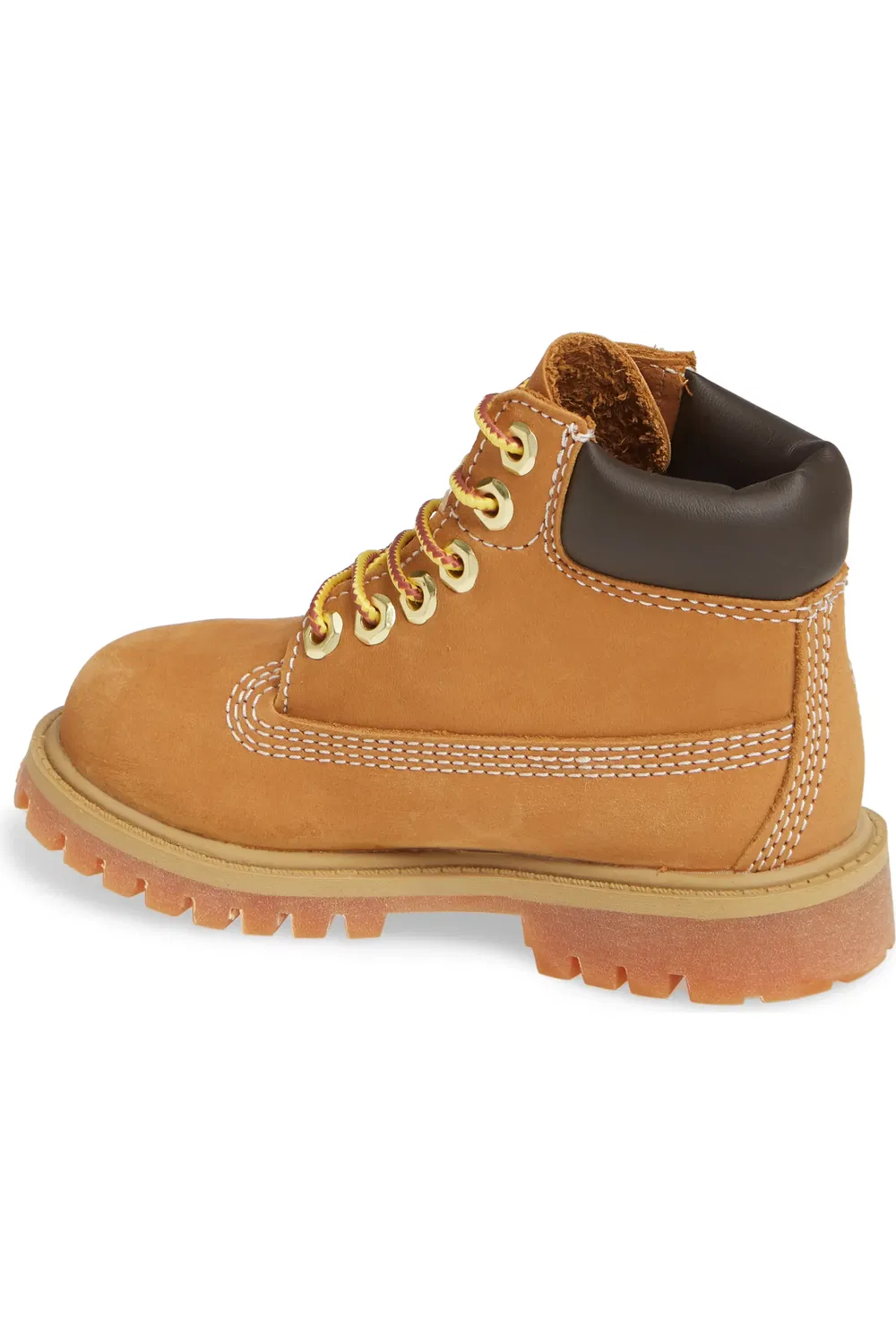 Детские ботинки водонепроницаемые 6-Inch Premium Timberland, Wheat Nubuck — фото 2