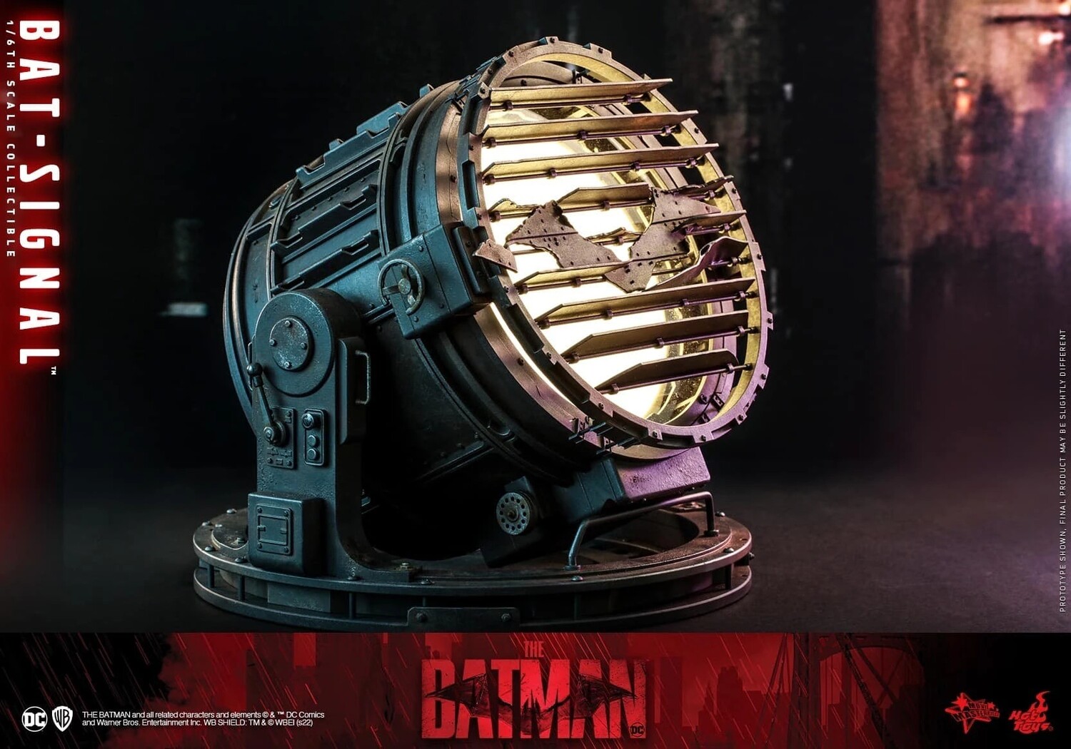 

Фигурка Hot Toys DC The Batman 1/6th scale Bat-Signal MMS640, 23 см