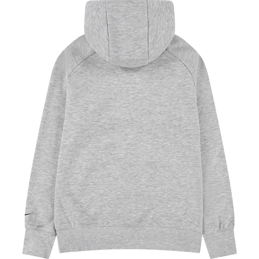 Детская куртка-худи с капюшоном и молнией Nike RWB Fleece Zip Up Hoodie, Серый — фото 2