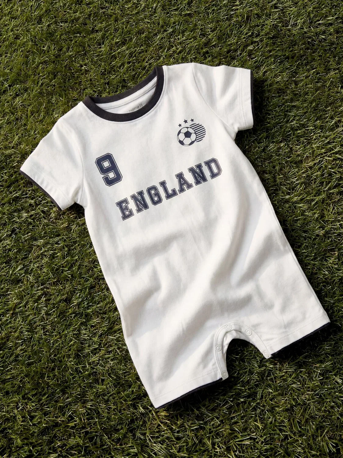 Комбинезон Name It White Baby Football England, белый