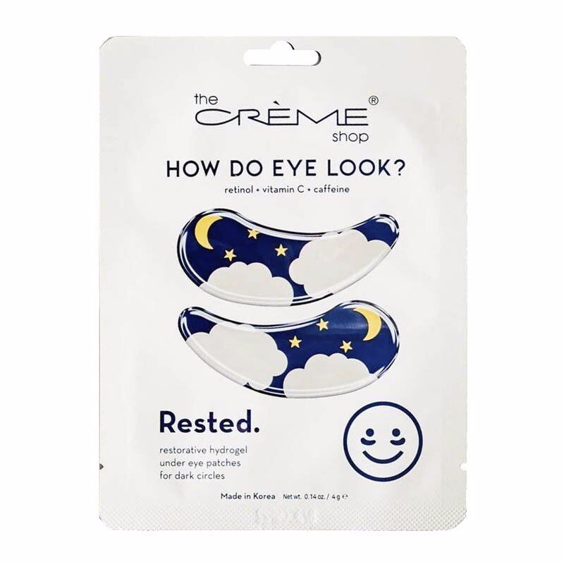 

Контур вокруг глаз How do eye look rested parches de hidrogel The creme shop, 4г