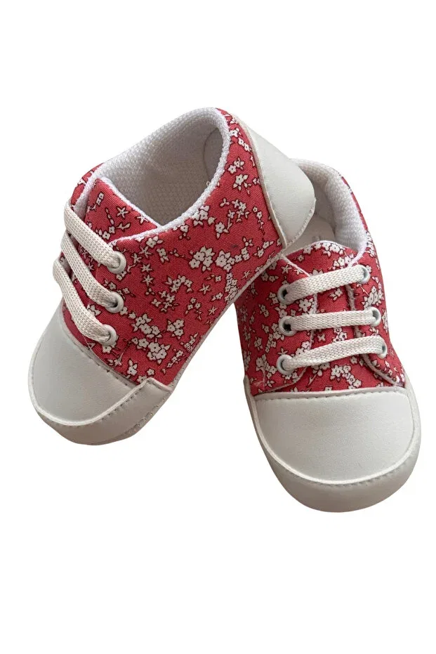 Детские пинетки для девочек с принтом Convers Style Generic Brands, Pink