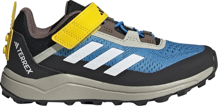 

Кроссовки Adidas LEGO x Terrex Agravic Flow J 'Bright Blue Metal Grey', синий