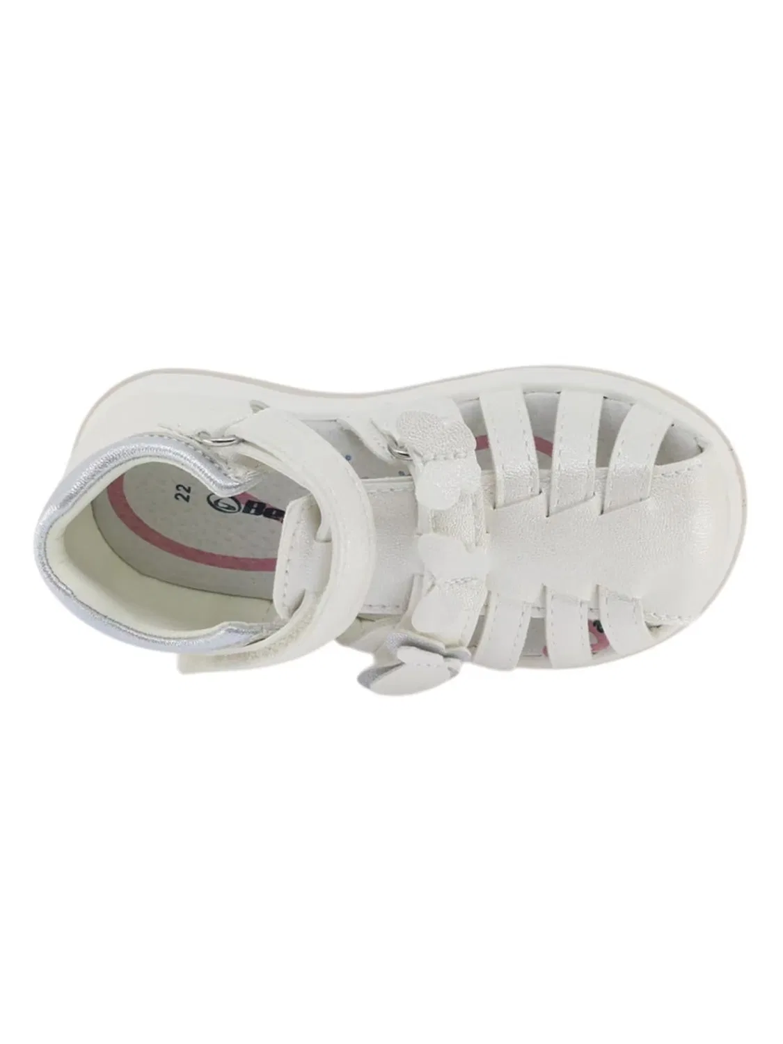 Сандалии Beppi Casual Sandal жемчужно-белого цвета — фото 4
