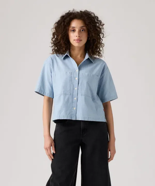 Кроп-топ с коротким рукавом, Levi'S, белый