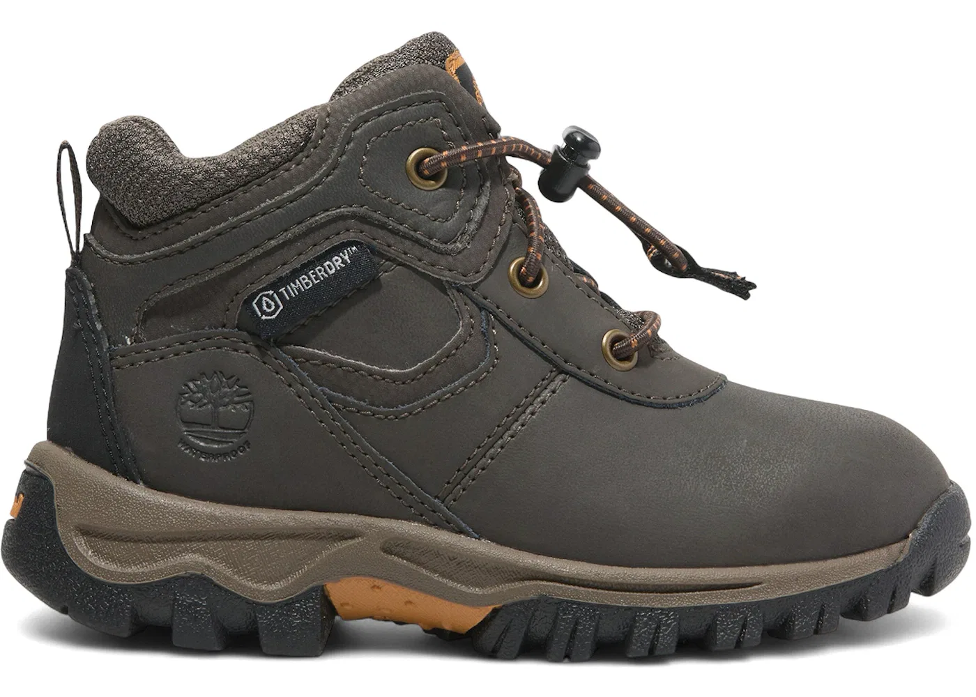 Детский ботинок Timberland Mt. Maddsen Waterproof Mid Boot, Dark Brown