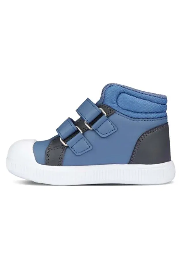 Детские ботинки для девочек с коротким каблуком yayo boots jeans Vicco, Blue — фото 2