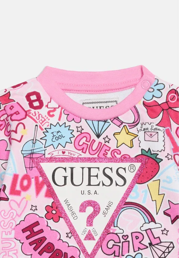 Детская спортивная толстовка для малышей и детей младшего возраста Guess, мультиколор — фото 4