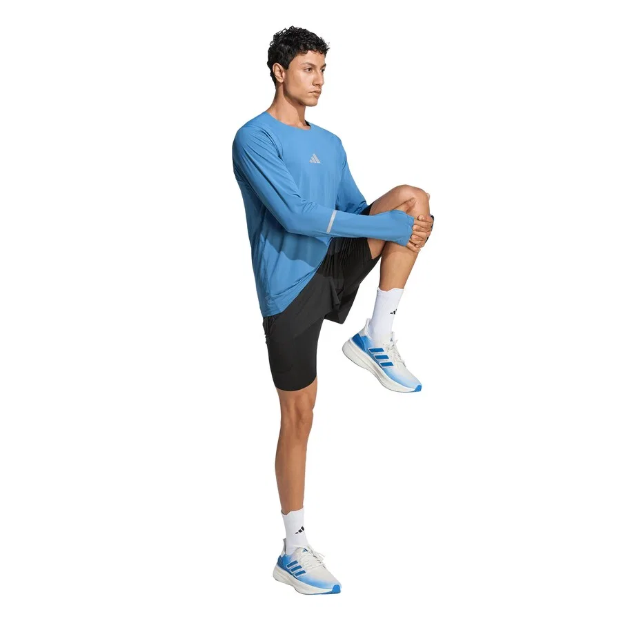 Спортивные шорты ADIDAS PERFORMANCE Slim fit 'Adi365' черного цвета — фото 4
