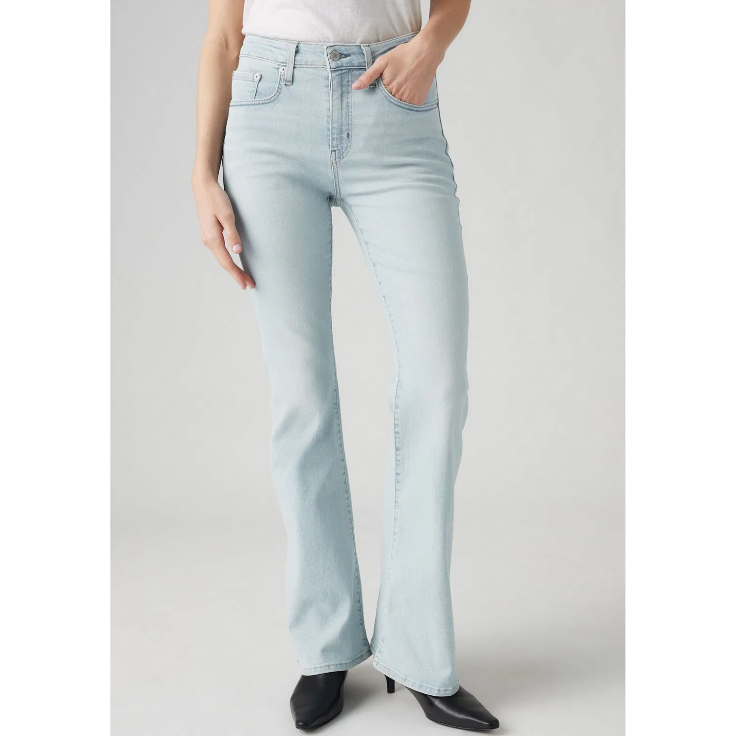 Женские джинсы клеш с высокой талией Levi's, FLIP THROUGH