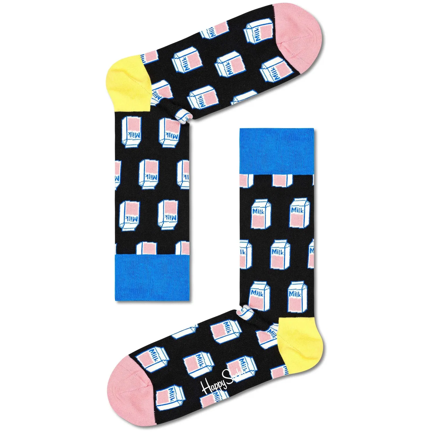 Детские носки с принтом MLK01-9300 Happy Socks, Schwarz