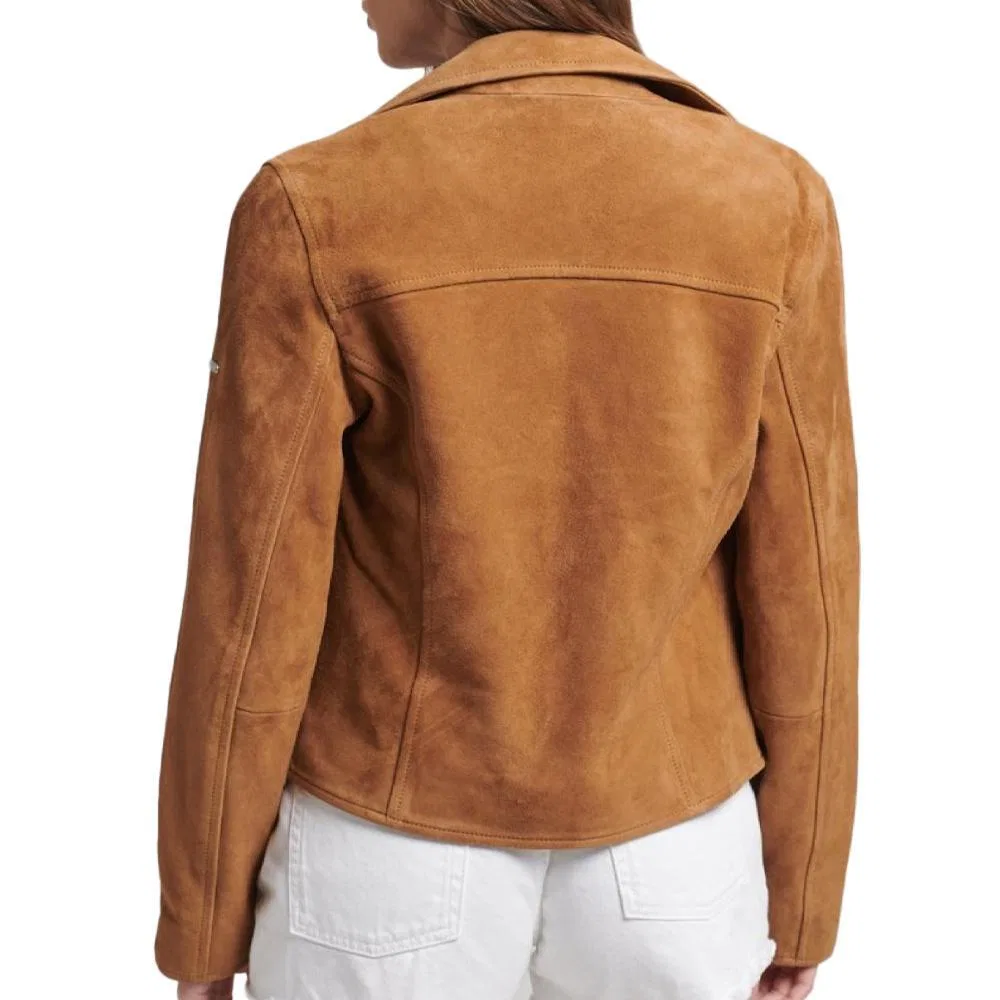 Женская куртка из велюра Superdry W5011468A, Braun — фото 3