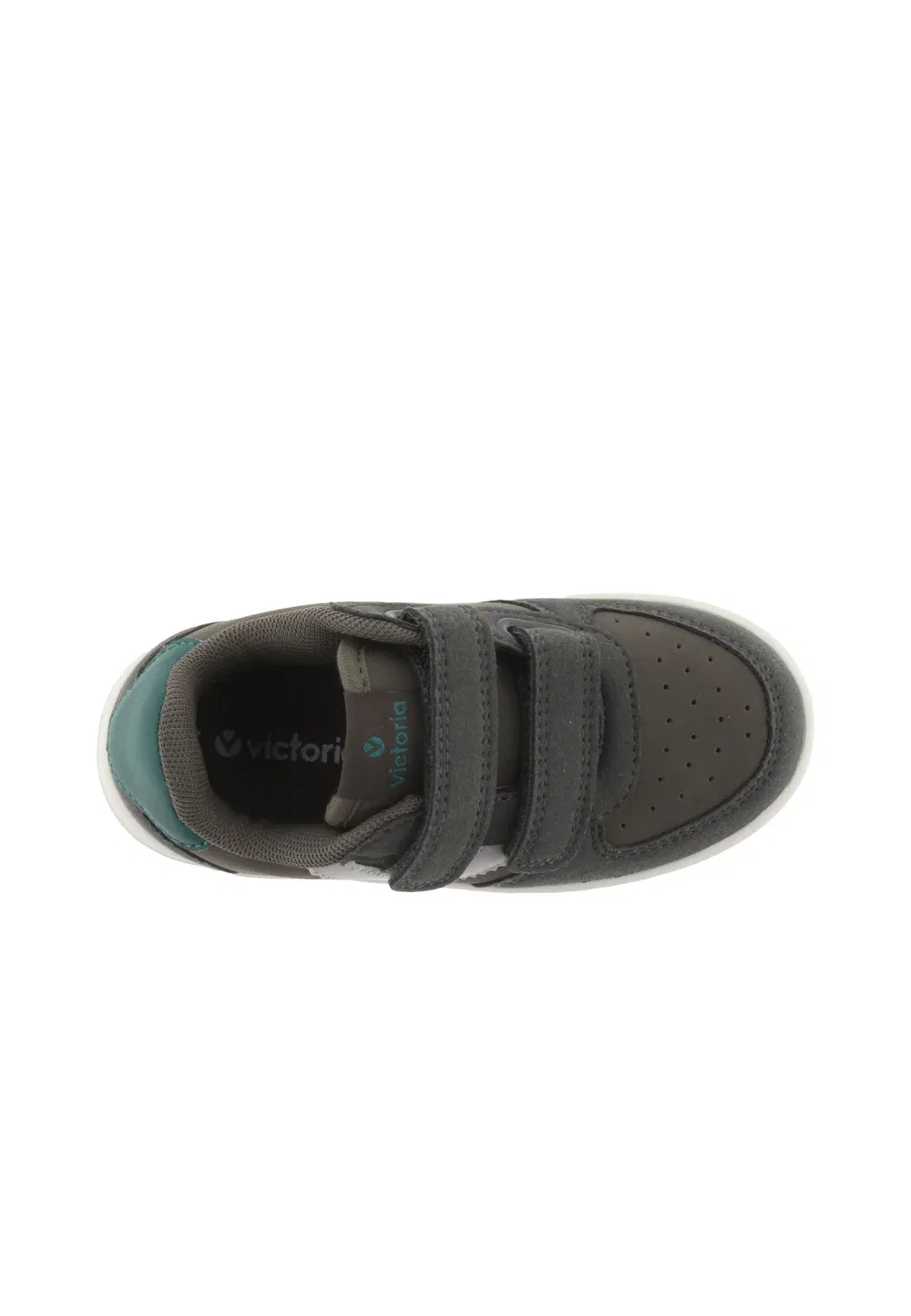 Tiempo efecto piel унисекс - детская обувь Victoria Shoes, Antracita — фото 3
