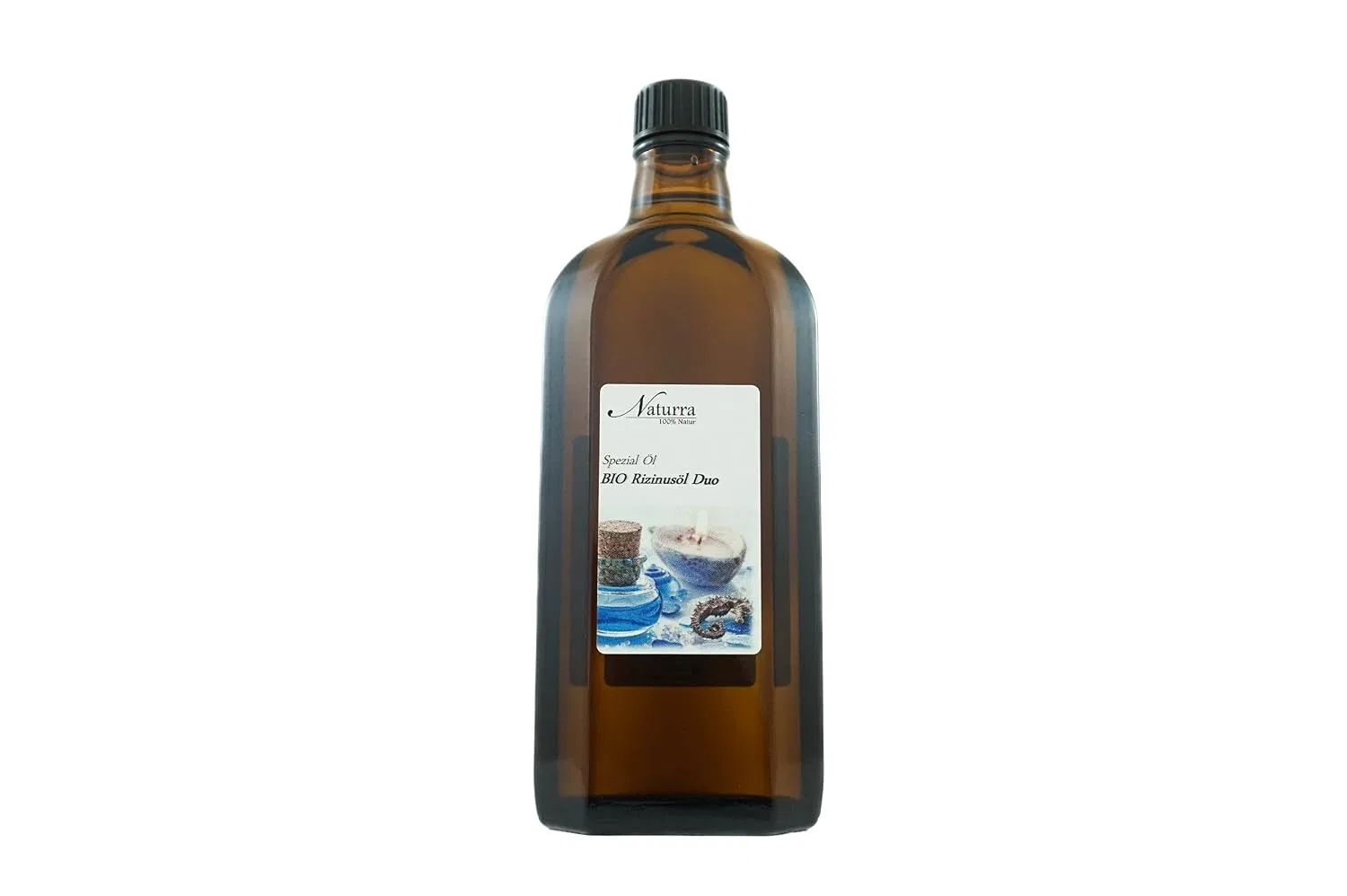 Масло касторовое органическое с маслом жожоба, 250 мл, Naturra