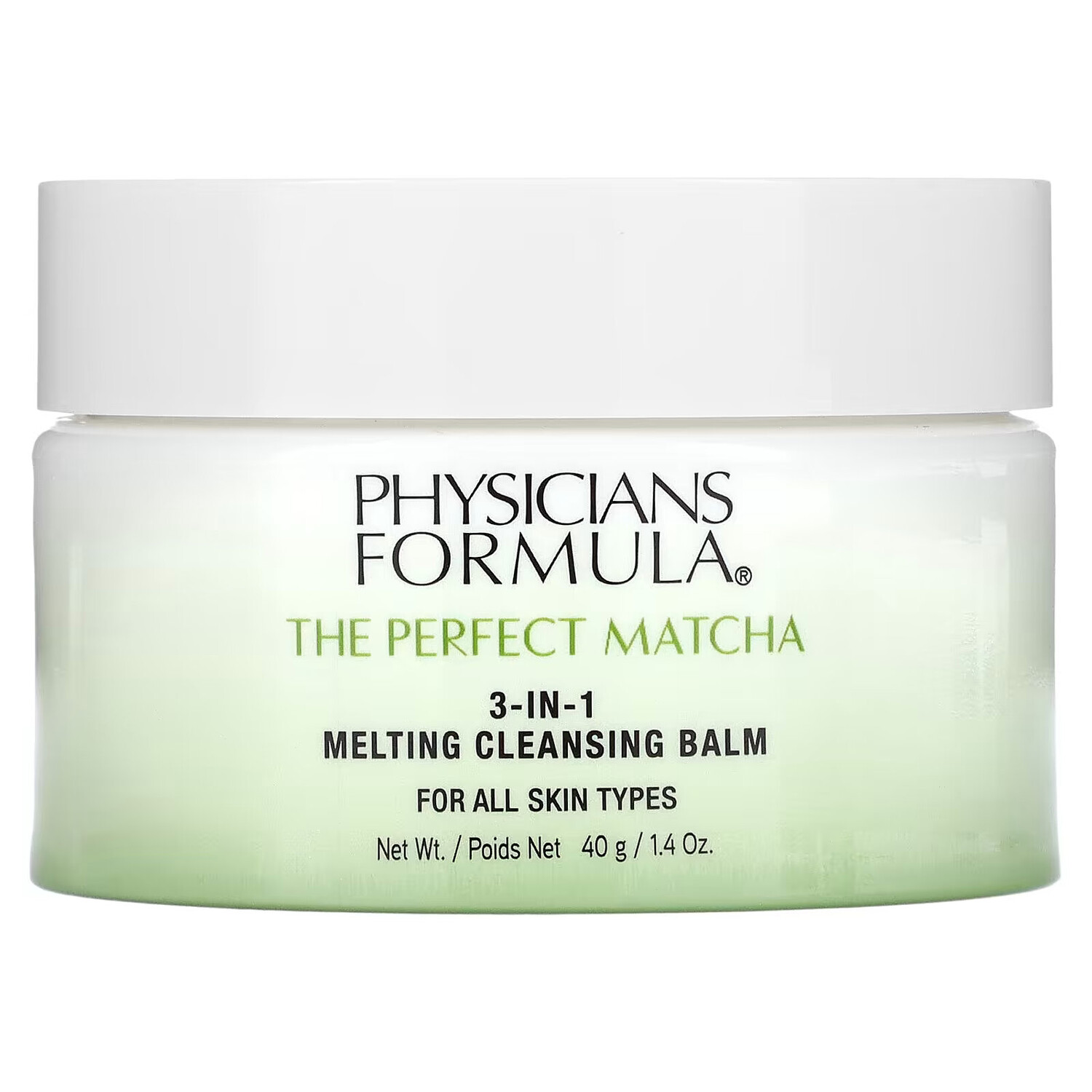 

Physicians Formula, тающий очищающий бальзам 3 в 1, «Превосходный матча», 40 г (1,4 унции)