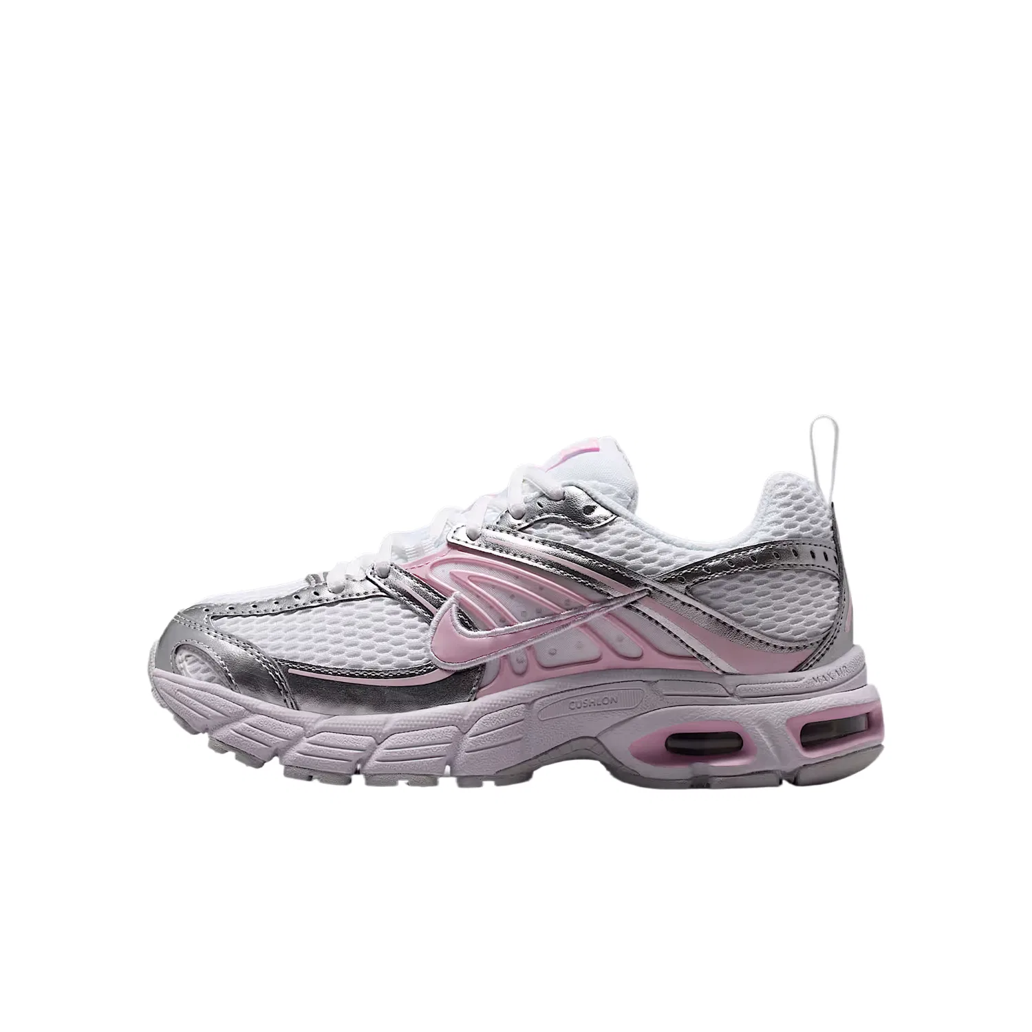 Кроссовки для бега Air Max Moto 2K, Nike, White/Pure Platinum/Metallic Silver/Pink Foam