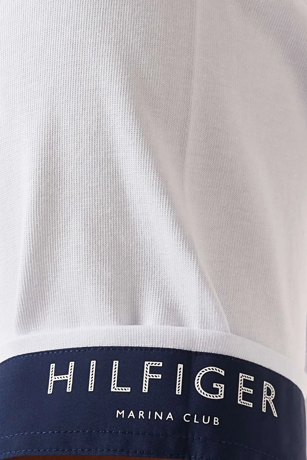 Футболка с коротким рукавом из смесового хлопка Tommy Hilfiger — фото 4