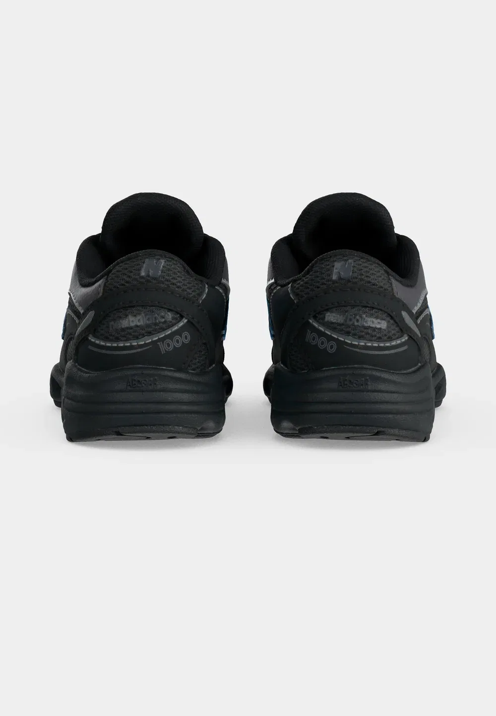 1000 кроссовок унисекс New Balance, Black/Analog Blue — фото 4