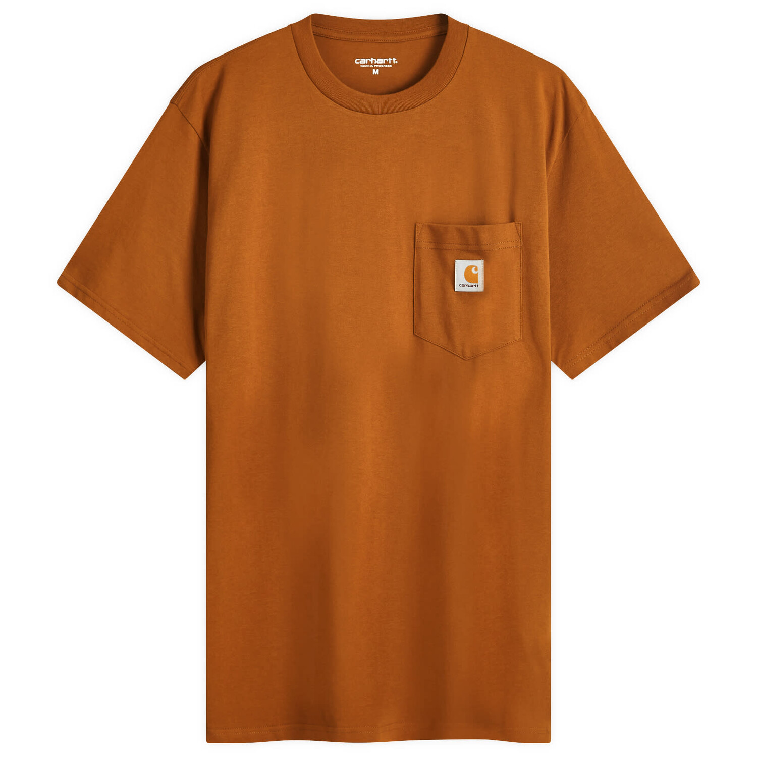 

Футболка Carhartt Wip Pocket, коричневый