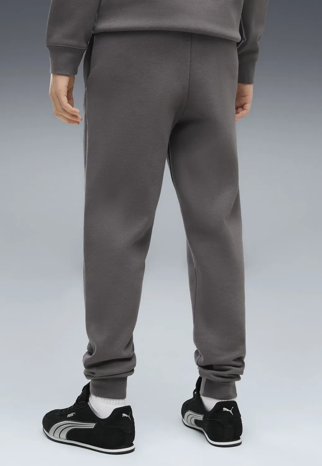 Спортивные штаны Essentials с высокой посадкой, унисекс Puma, Moody Gray — фото 4