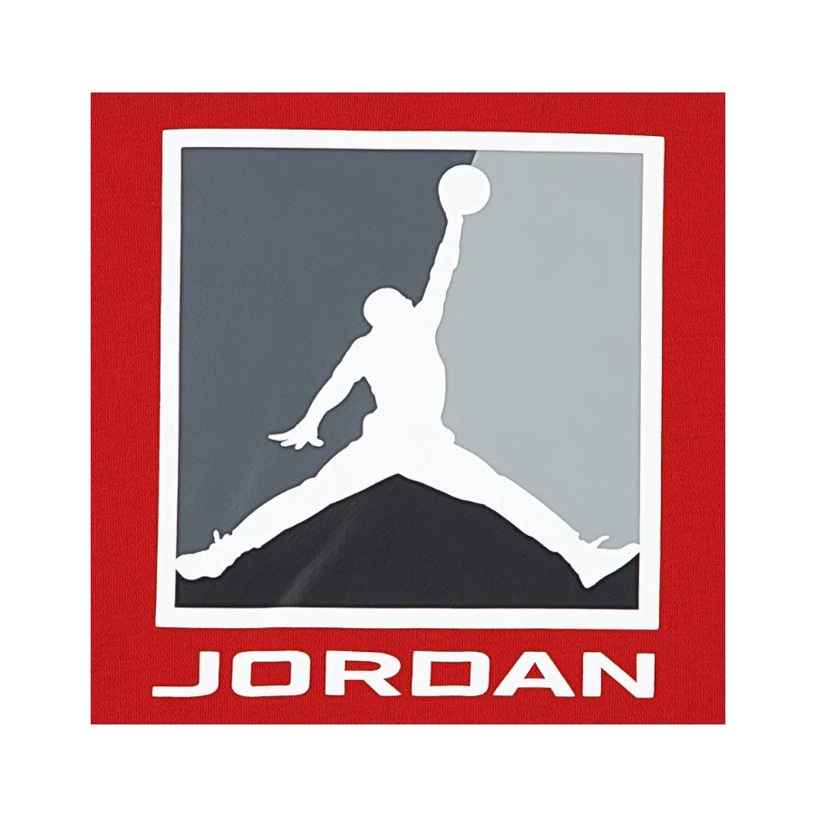 Детский спортивный свитшот с капюшоном Nike Jordan Jdb Mj Ess Ft Baseline Po, Черный — фото 3