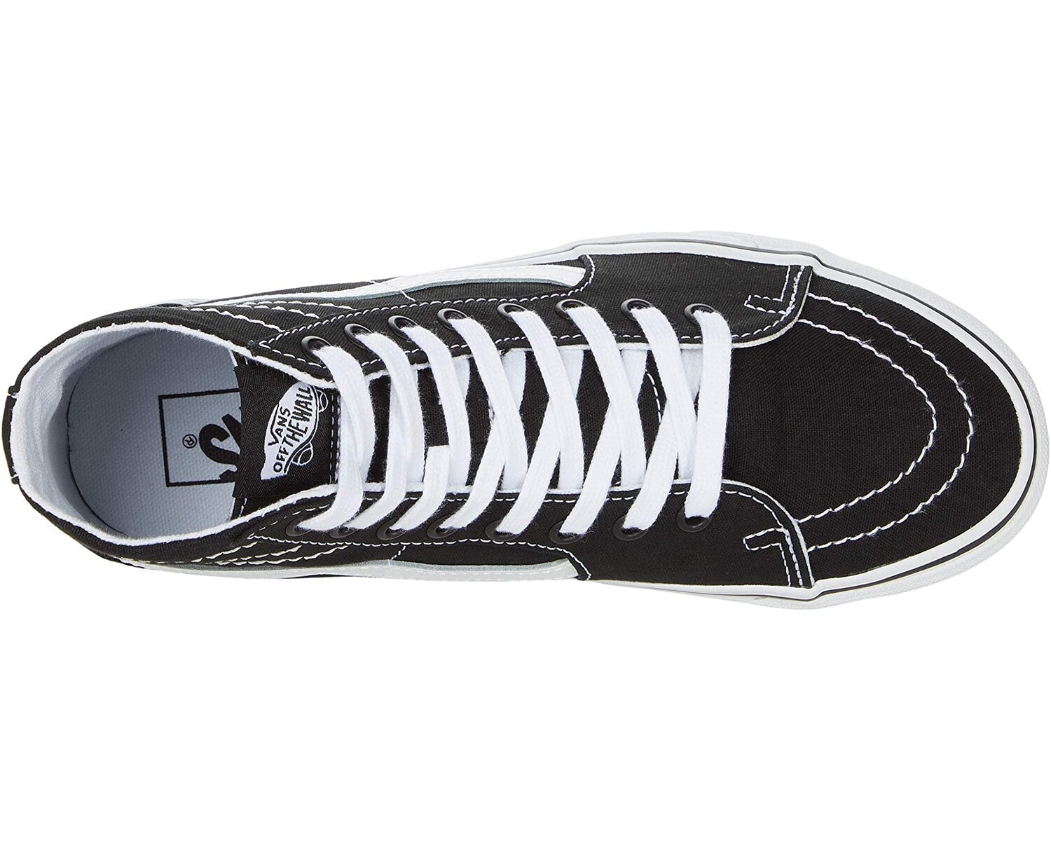 

Кроссовки Sk8-Hi Tapered Vans, черный, Черный;серый, Кроссовки Sk8-Hi Tapered Vans, черный
