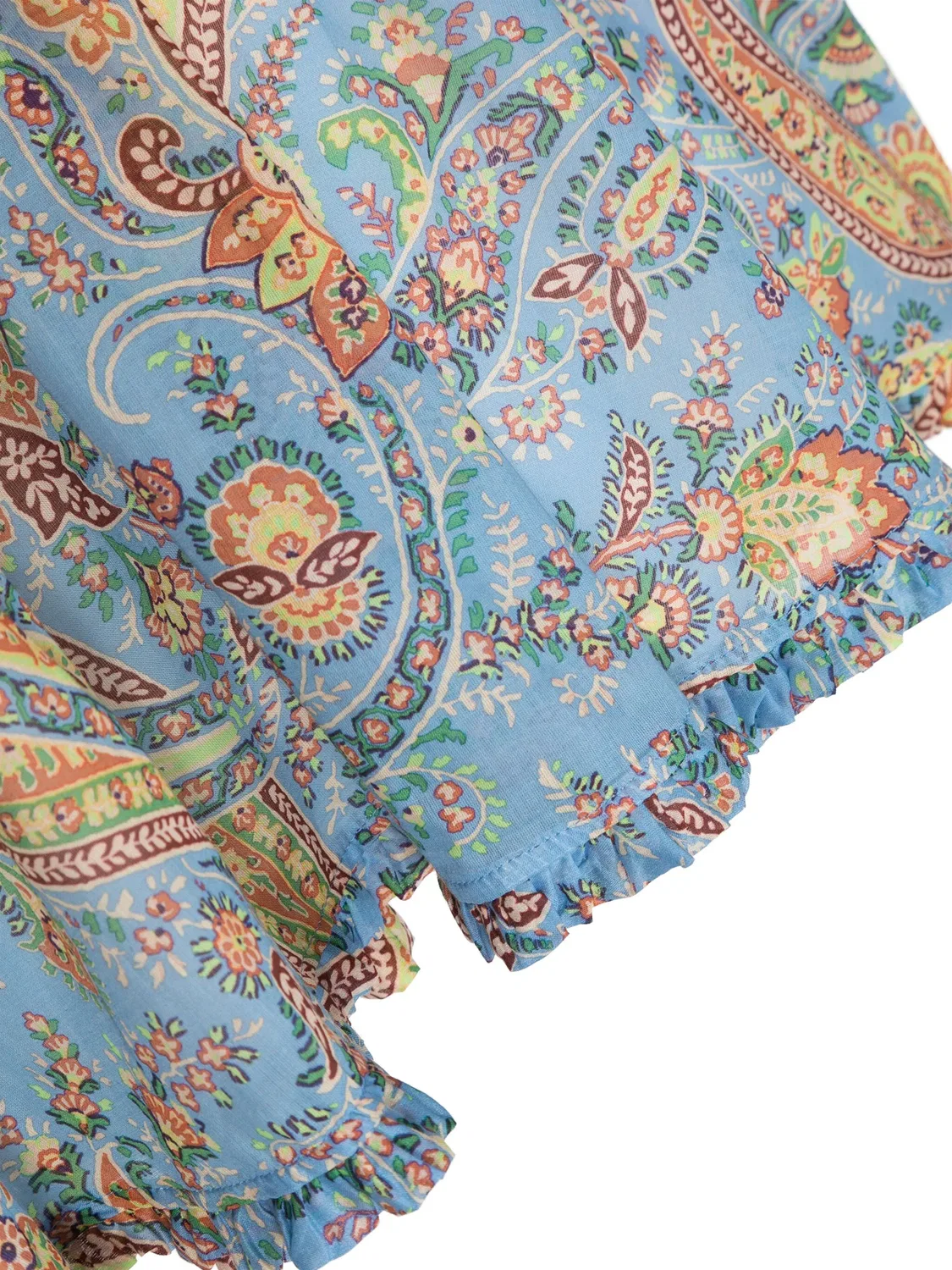Платье с рисунком «Пейсли» ETRO, синий/многоцветный — фото 2