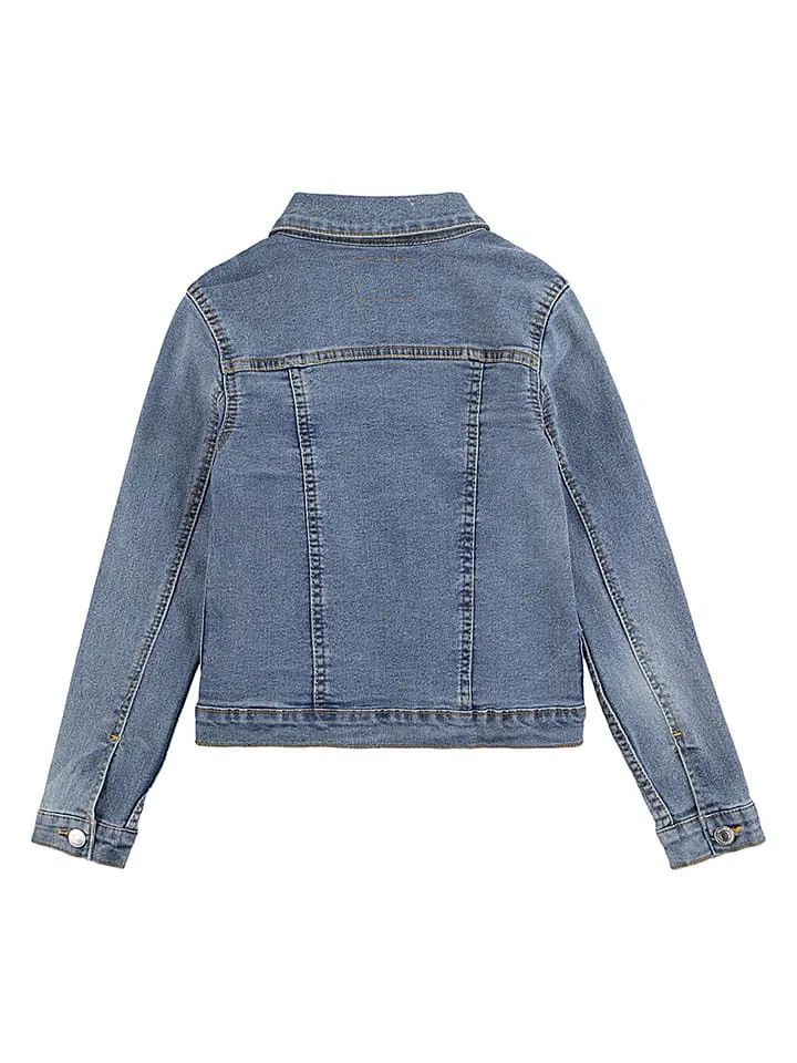 Джинсовая куртка синяя Levi'S Kids, синий — фото 2