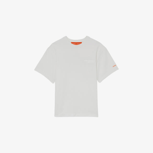

Reiss x McLaren Nakata футболка из хлопка с резиновым логотипом Reiss, белый
