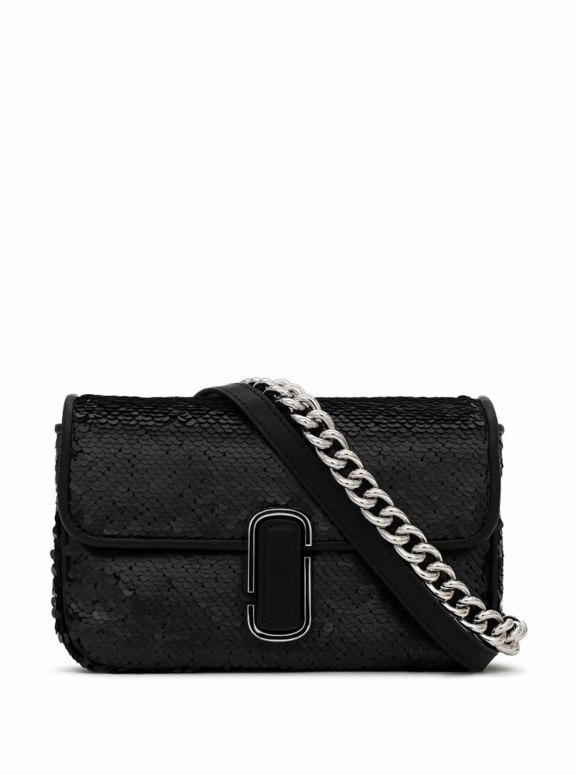 

Сумка через плечо с пайетками J MARC Marc Jacobs, черный