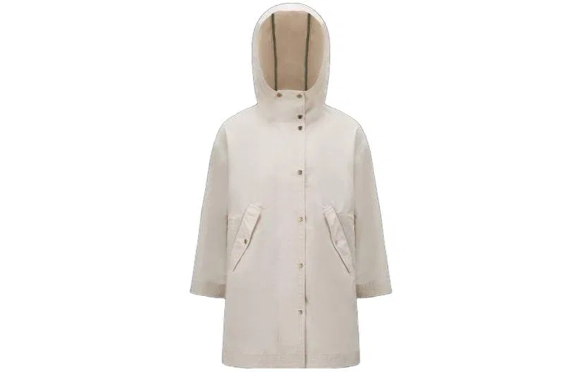 Детская куртка с капюшоном White Moncler