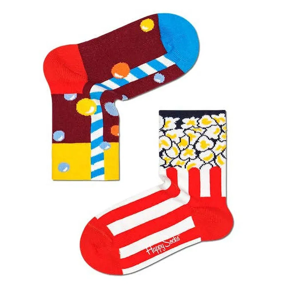 Носки Popcorn And Soda Happy Socks, красный