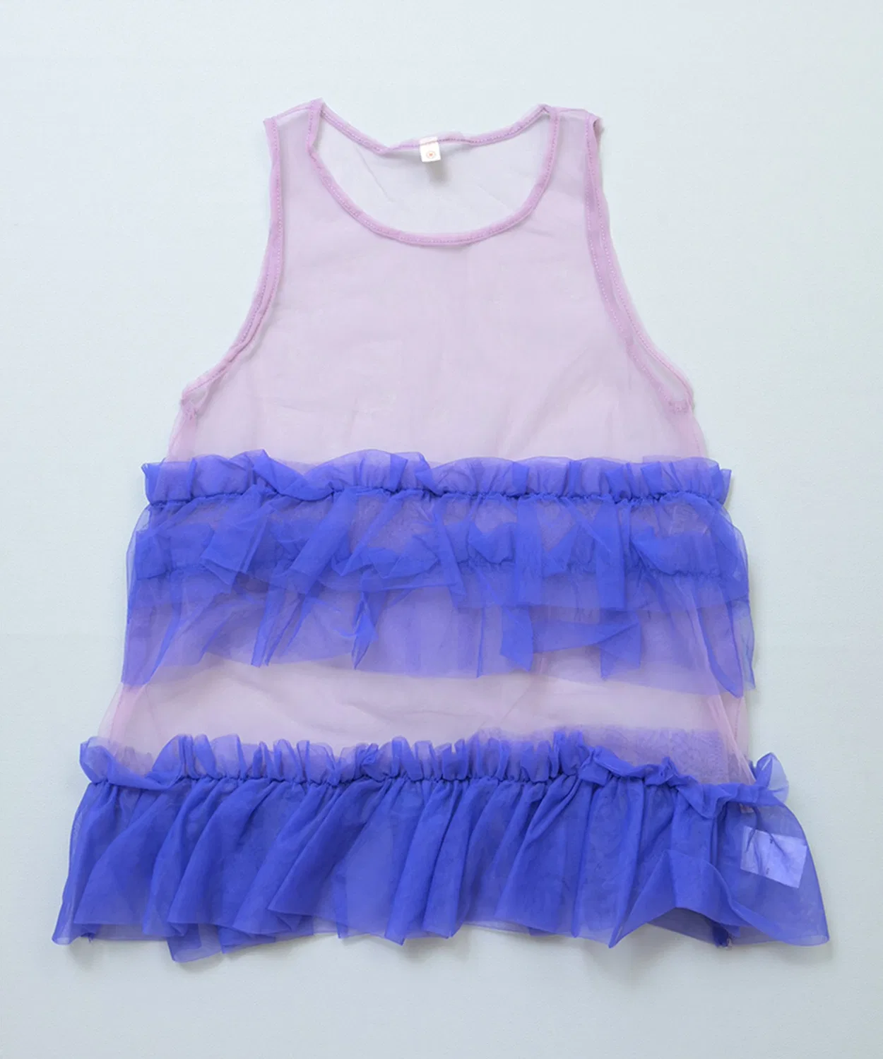 Детское платье из фатина с воланами Bicolor MARKEY'S, Lavender