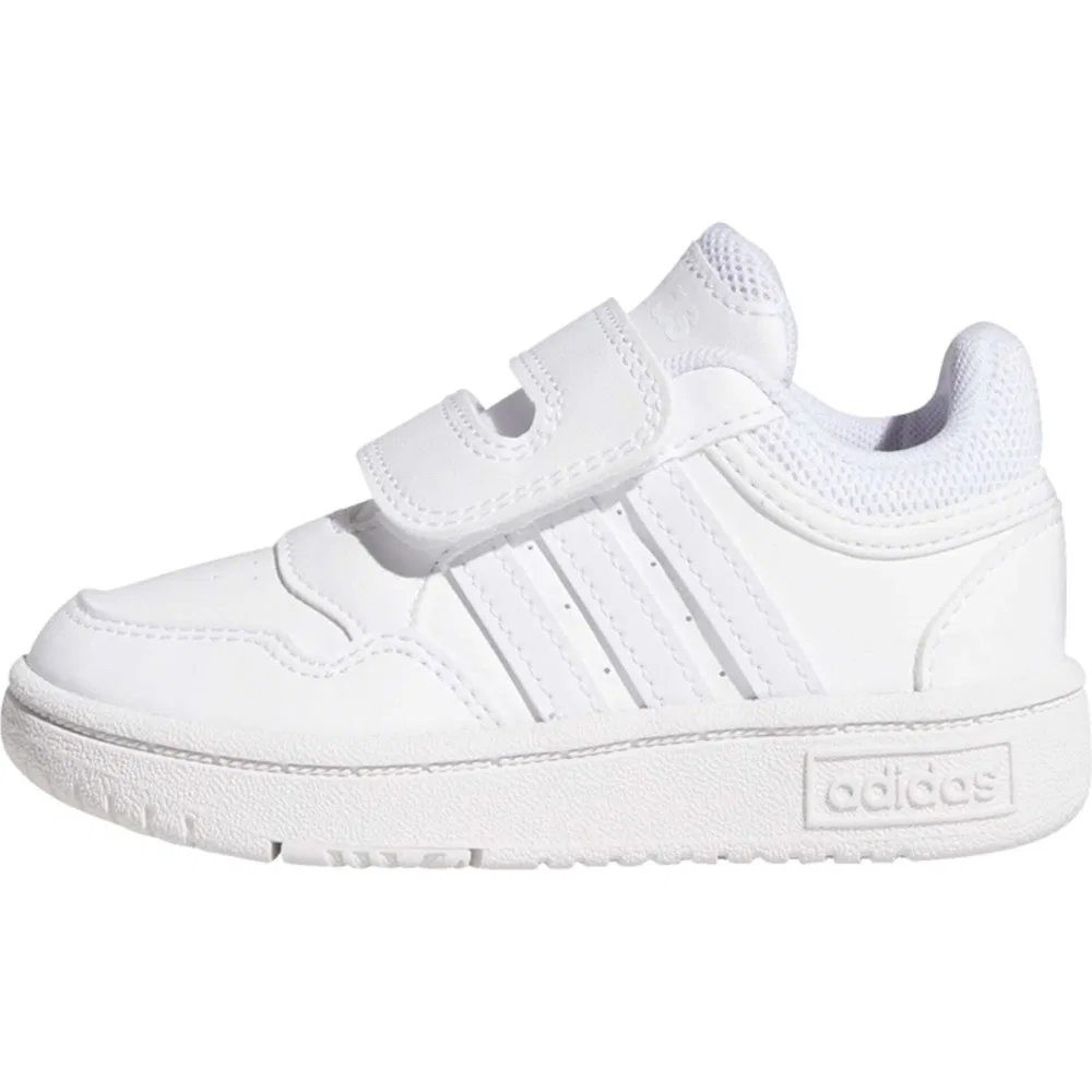 Детские спортивные кроссовки на липучках с нескользящей подошвой GW0442 Hoops adidas — фото 3