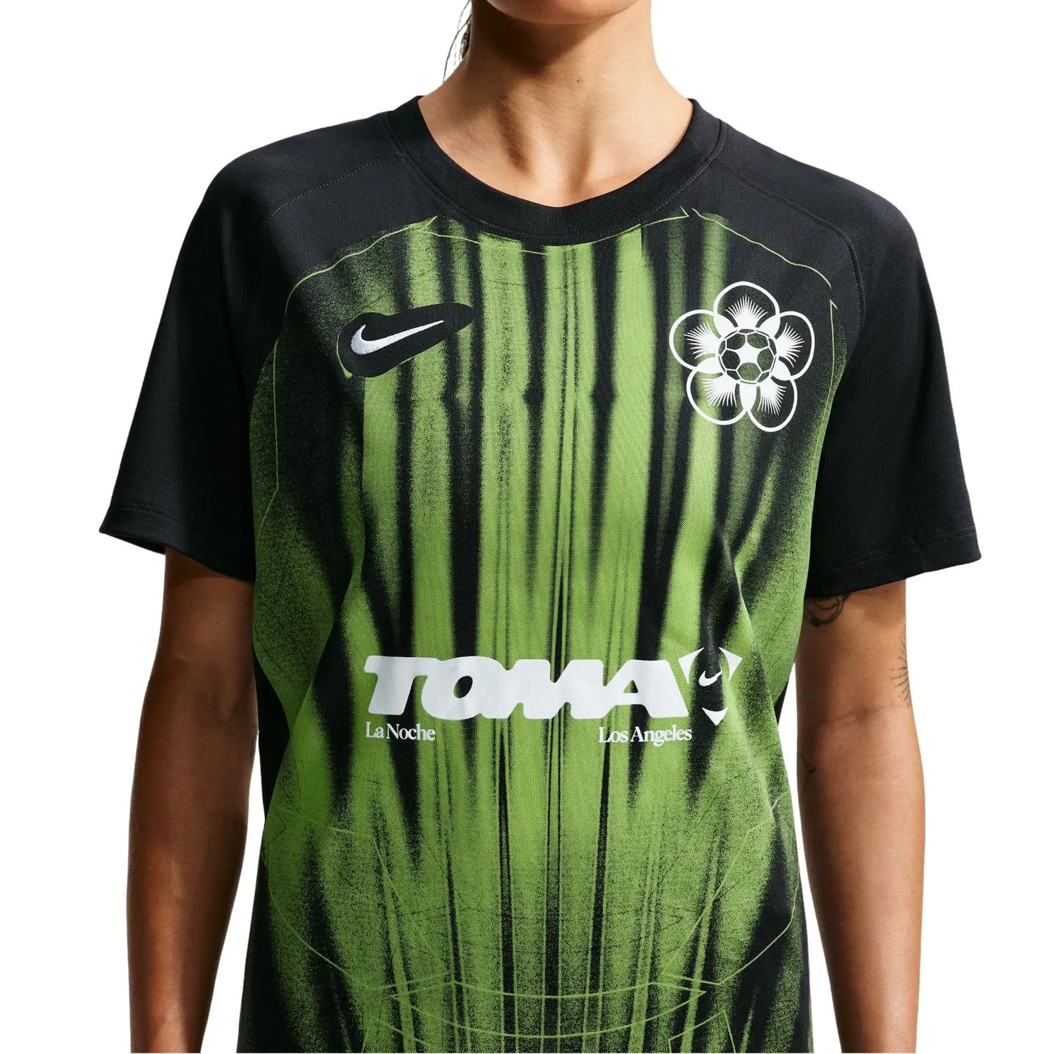 Мужская футболка Nike x TOMA x Compton Football Club Dri-FIT с принтом, черный — фото 3