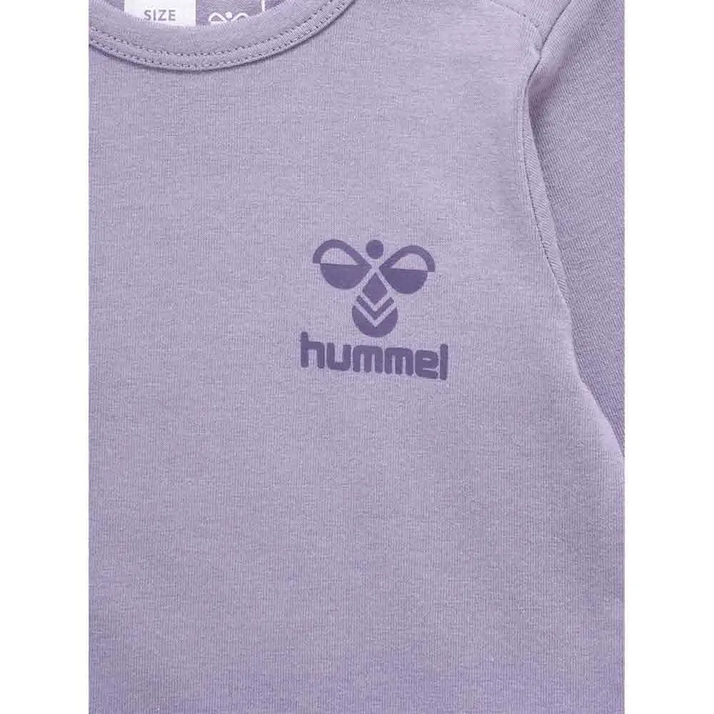 Боди с длинным рукавом Mino Hummel, фиолетовый — фото 3